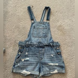 Denim Overalls